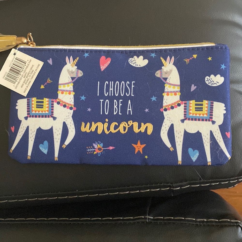 Artist's Loft- Unicorn accessory bag